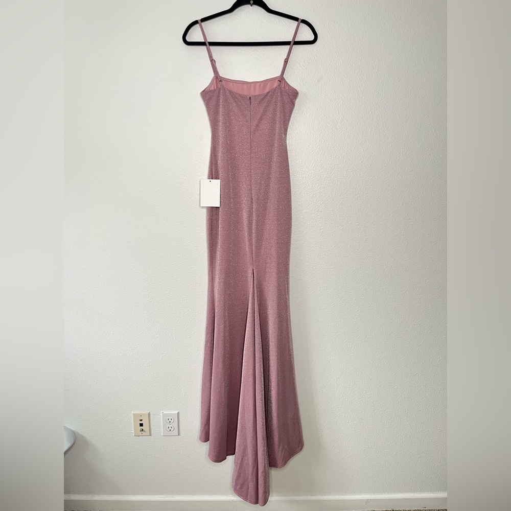 Alamour The Label Stefania Shimmering Maxi Dress Special Occasion Chic XS NEW - Picture 3 of 9